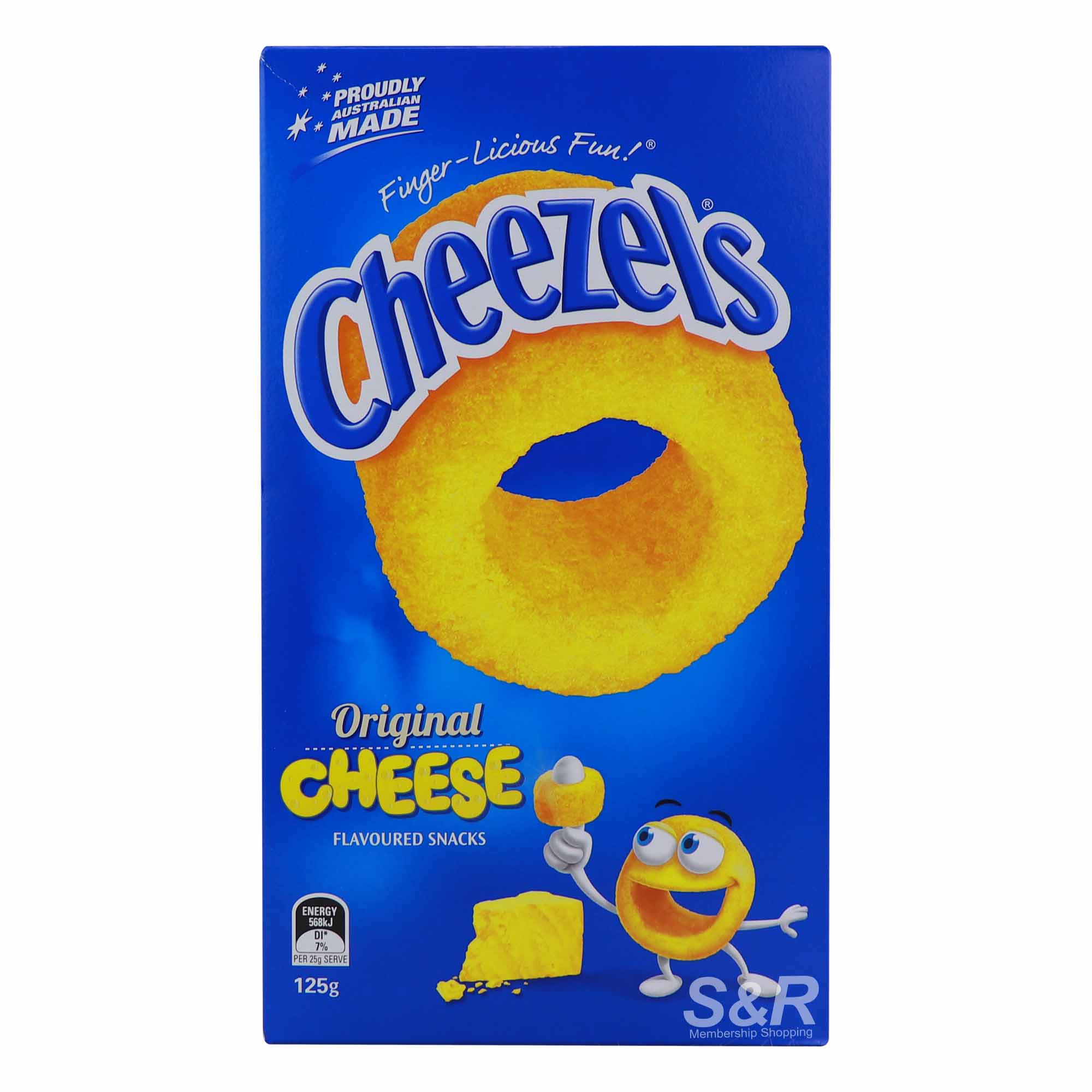Cheezels Original Cheese 125g Cheezels Original Cheese 125g
